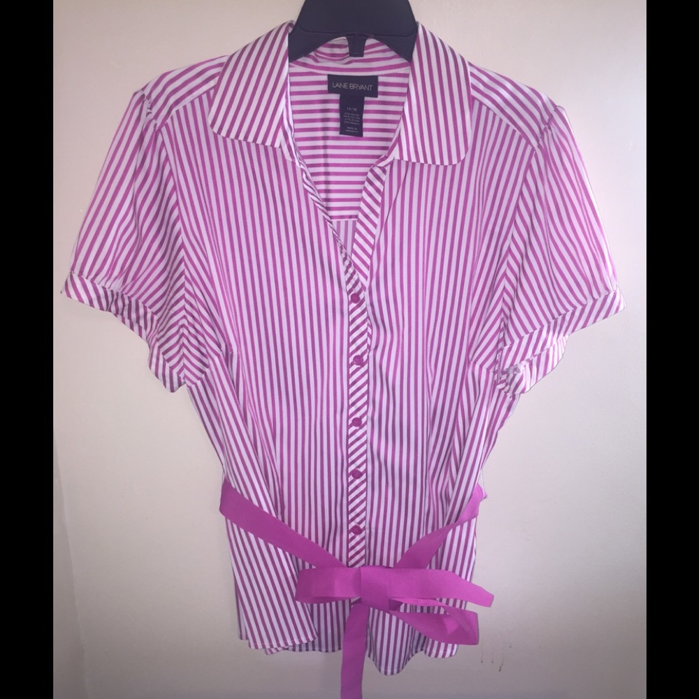 Lane Bryant button down top - Picture 3 of 4
